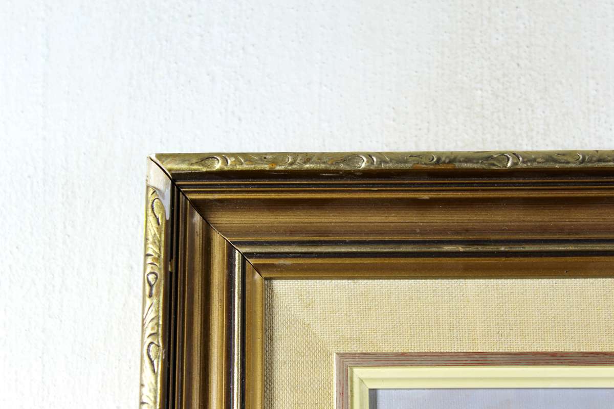 D Cockrane - Farmscene with figures