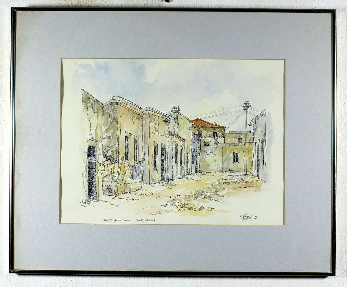 S Madden - Van der Meulen Street, Malay Quarters