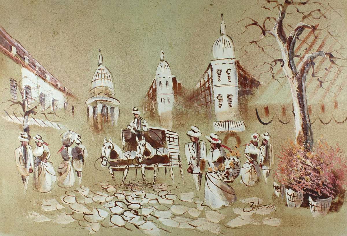 Chezar - Paris street scene