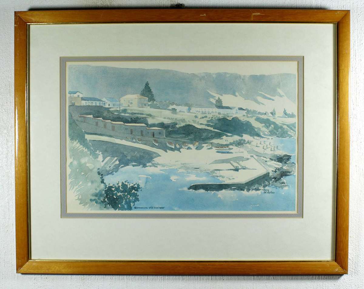 Tony de Freitas - Hermanus old harbor print