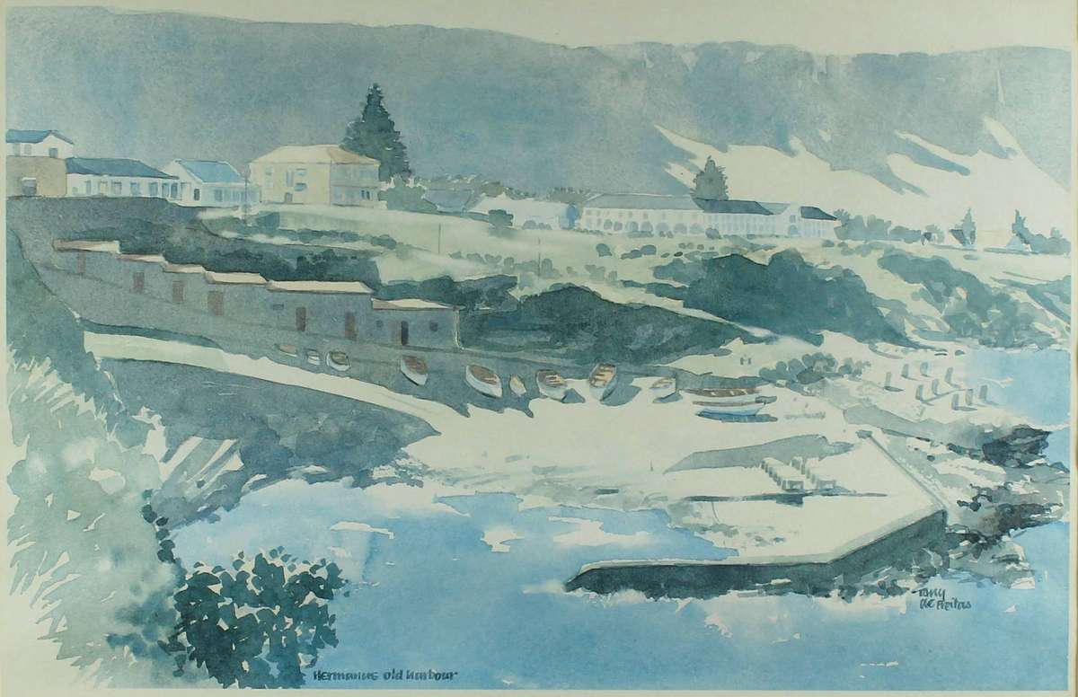 Tony de Freitas - Hermanus old harbor print