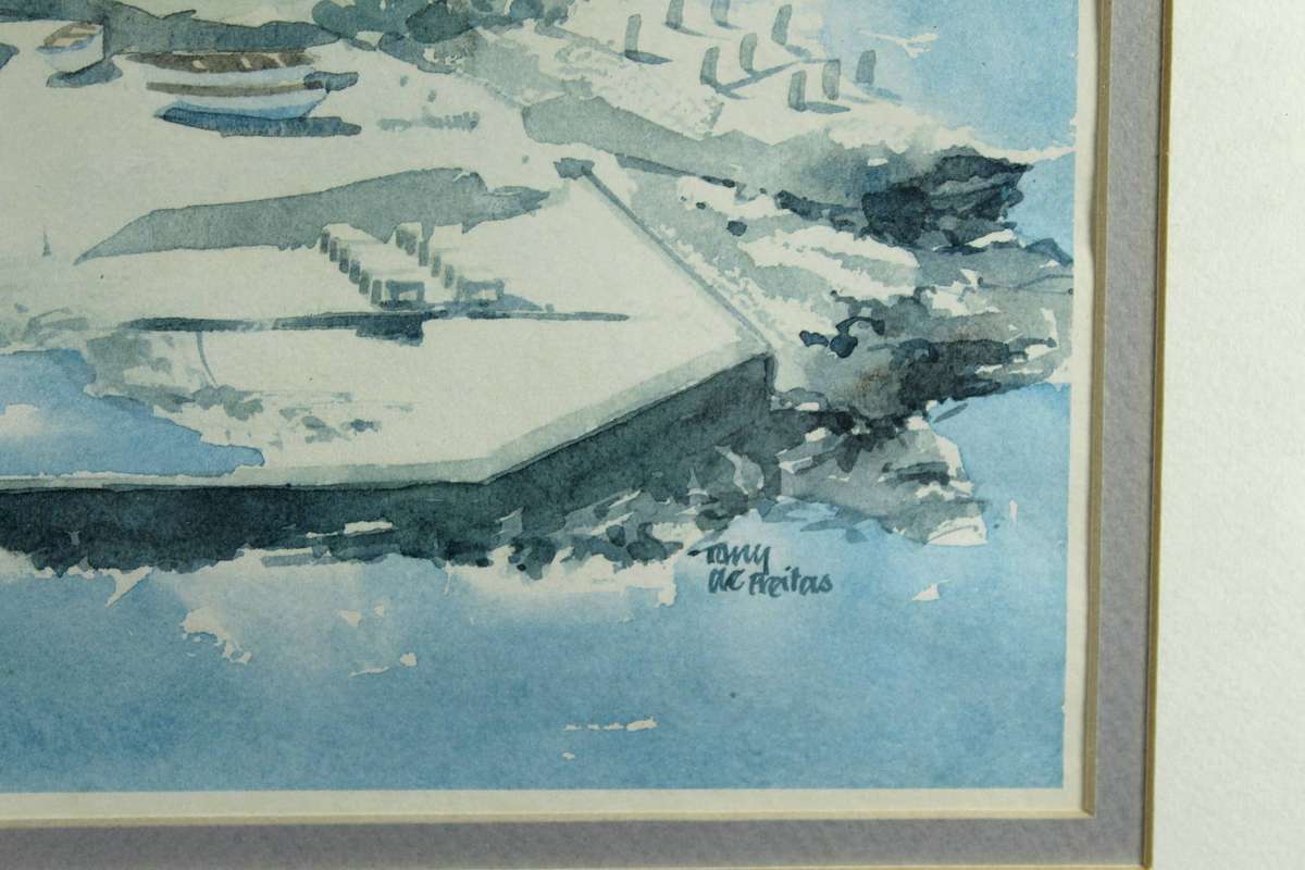 Tony de Freitas - Hermanus old harbor print