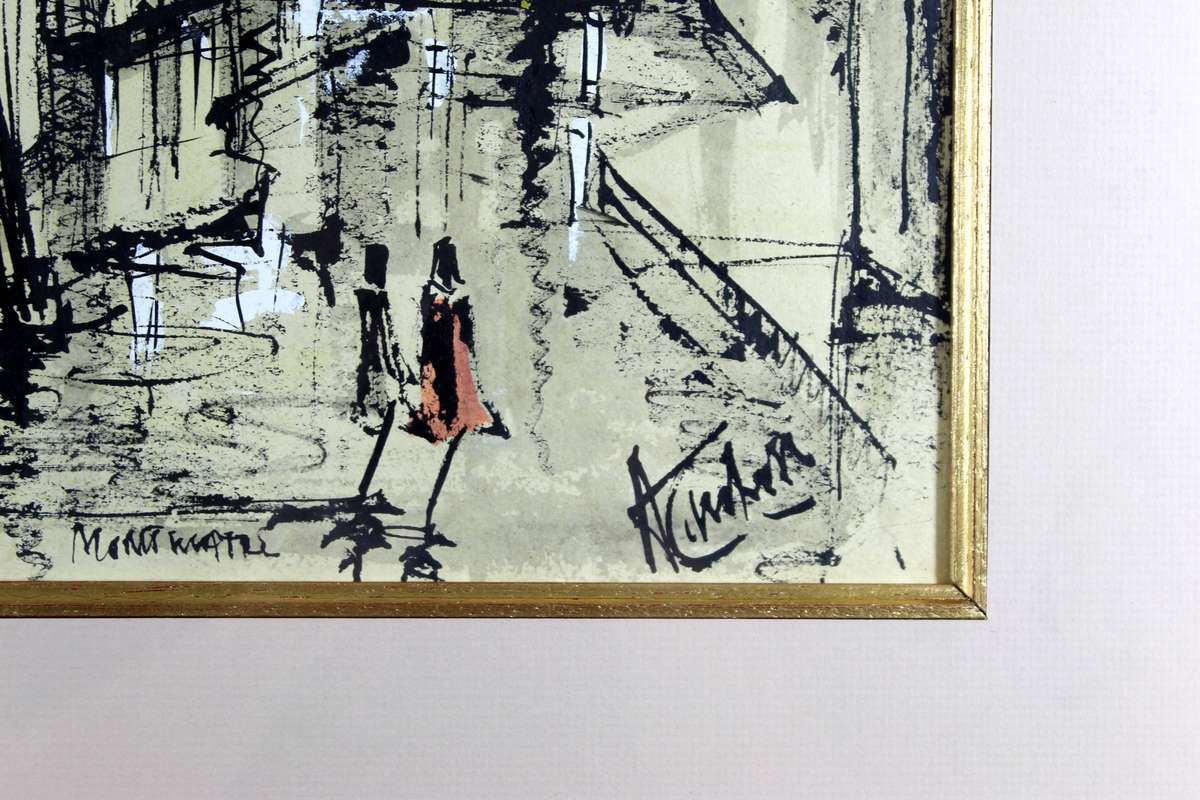 Arthur Cantrell - Paris abstract street scene