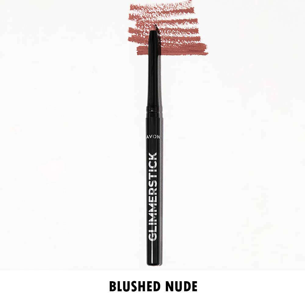 Avon Glimmerstick Lip Liner - 0.28 grams - Deep Plum