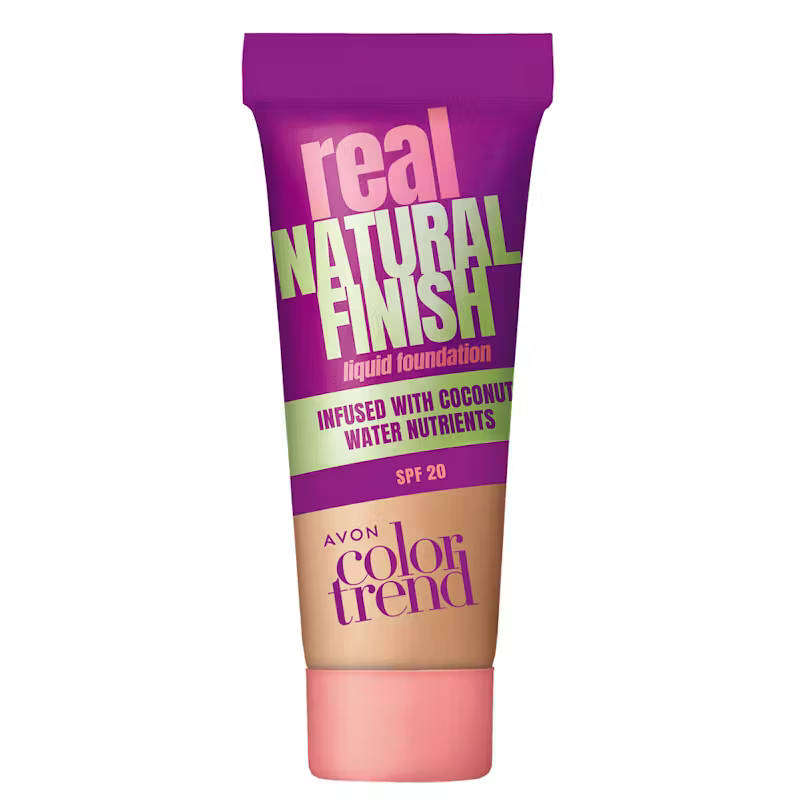 Avon Colour Trend Real Finish Liquid Foundation 30ml Shade: Desert Beige