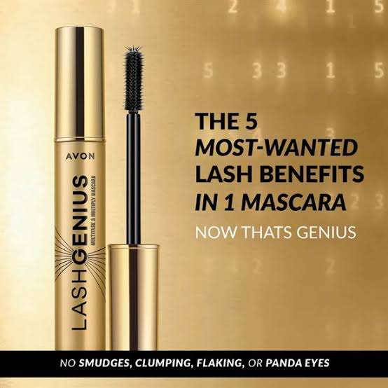 Avon Lash Genius Multitask & Multiply Mascara - 10 ml