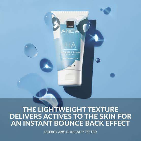 Anew HA Hydrate & Plump Water Cream 50ml