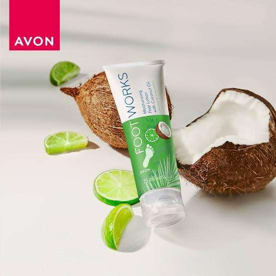 Avon Footworks moisturising foot lotion Coconut & Lime Refreshing - 100ml