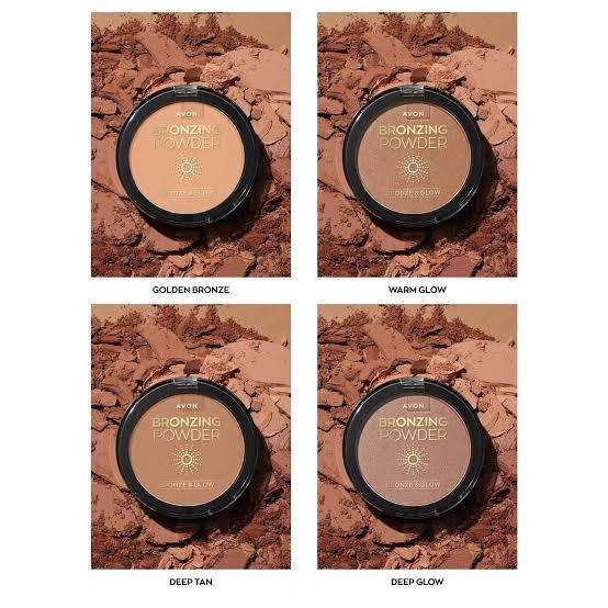 Avon Bronze & Glow Bronzing Powder - Deep Tan