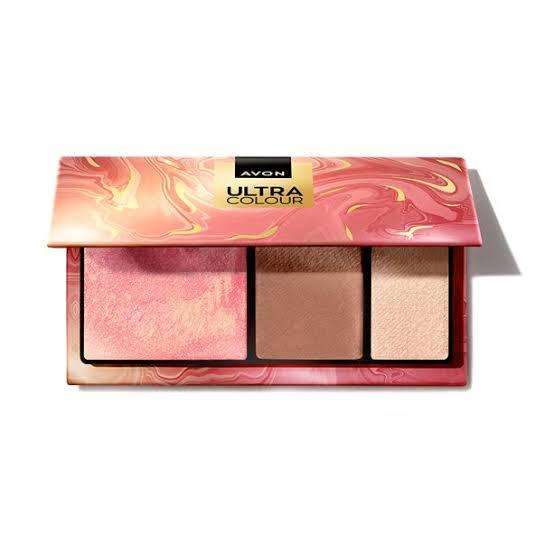 Avon Ultra Colour Sunkissed 3-in-1 Face Palette 3.8 grams