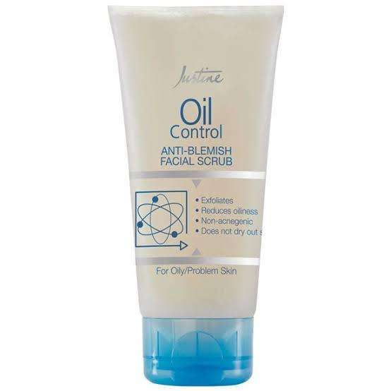 Justine Oil Control Anti-blemish Facial Scrub - 150ml