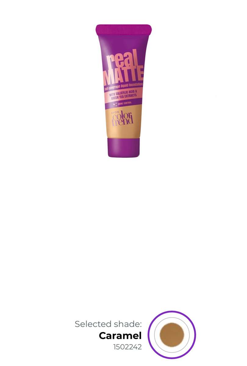 Color Trend Real Finish Liquid Foundation 30ml Shade: Caramel