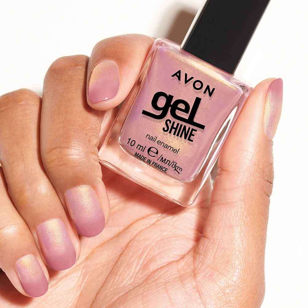 Avon Gel Shine Nail Enamel - 10ml - Icy Fantasy NO BOX