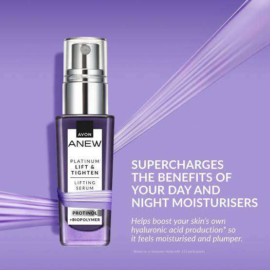 Avon Anew Platinum Lift & Tighten Serum-30 ml  & Refill