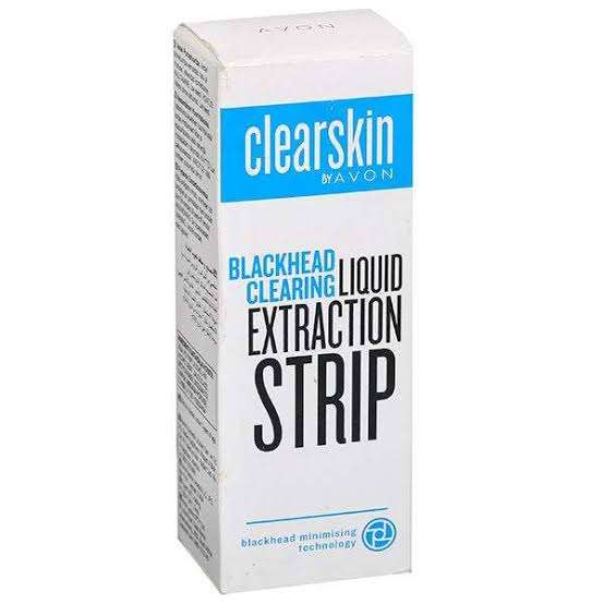 Avon Clear Skin Blackhead Clearing Liquid Extraction Strip 30ml