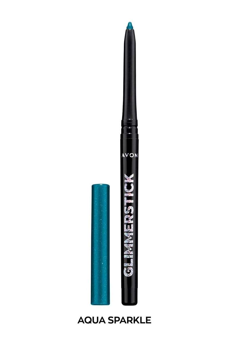 Avon Glimmerstick Eyeliner 0.28 grams -  Aqua Sparkle