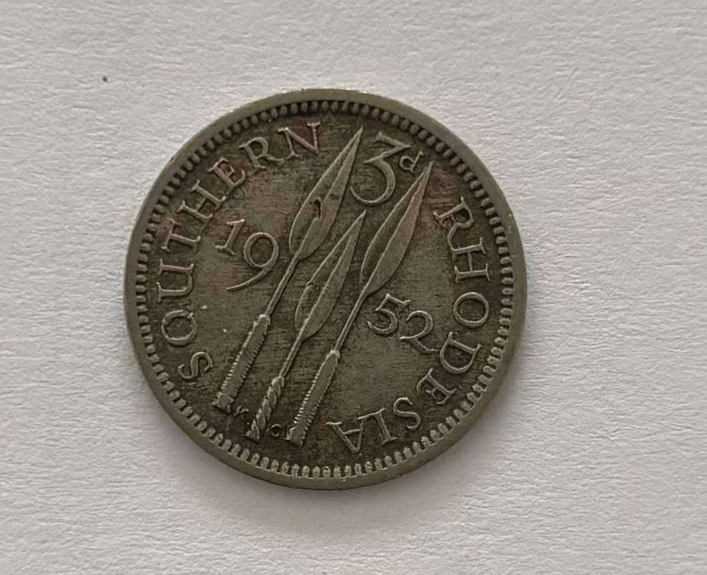 1952 3d Southern Rhodesia