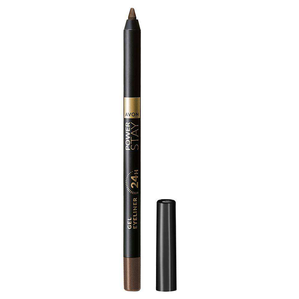 Avon Power Stay 24-Hour Gel Liner - 1.2g - Chocolate Brown