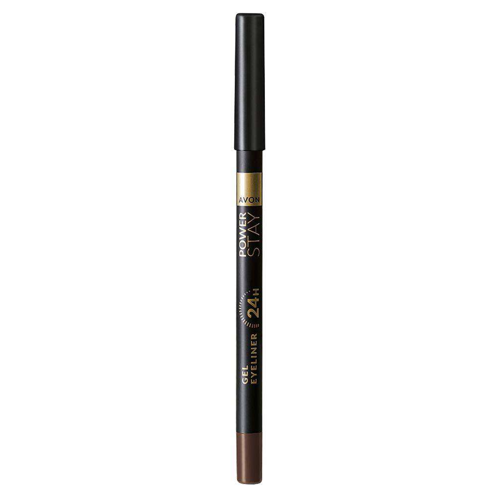 Avon Power Stay 24-Hour Gel Liner - 1.2g - Chocolate Brown