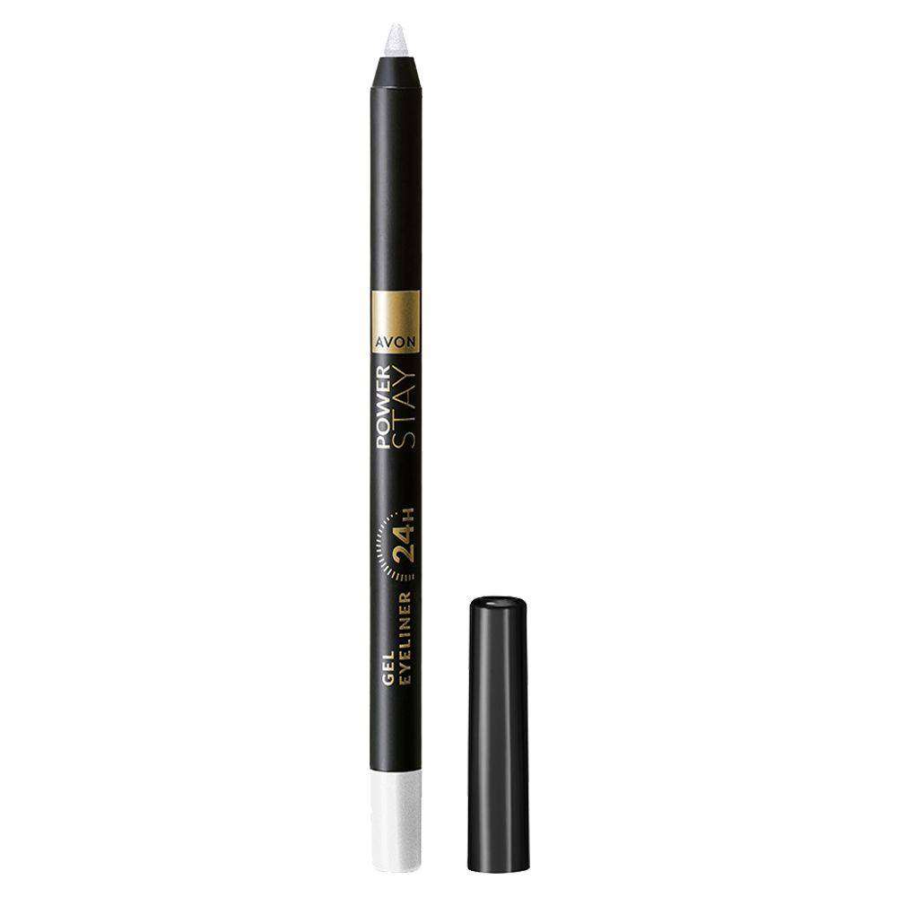 Avon Power Stay 24-Hour Gel Liner - 1.2g - White