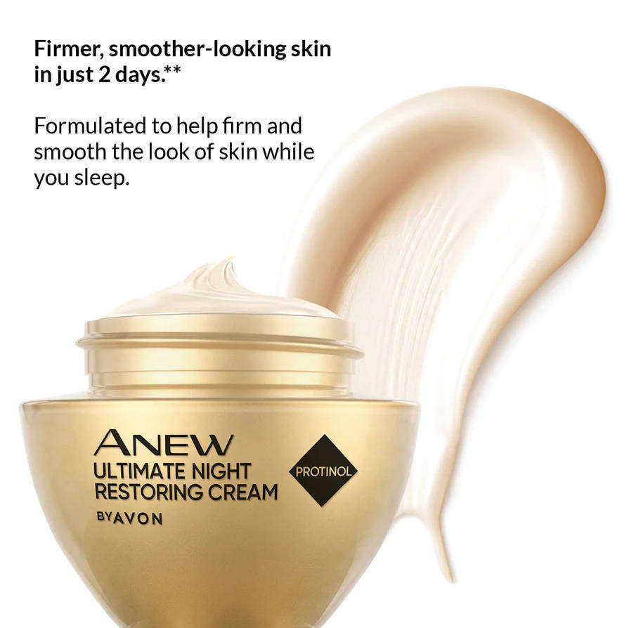 Anew Skin Renewal Power Serum 30ml + Avon Anew Ultimate Night Restoring Cream 50ml