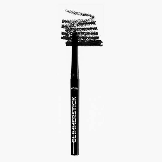 Avon Glimmerstick Eyeliner 0.28 grams -  Blackest Black