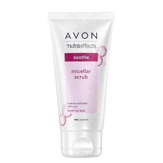 Avon Nutra Effects Soothing Micellar Scrub 150ml