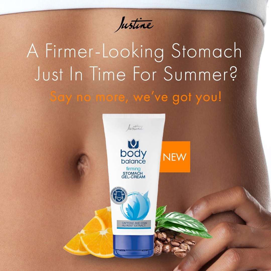 Justine Body Balance Firming Stomach Gel-Cream 200ml
