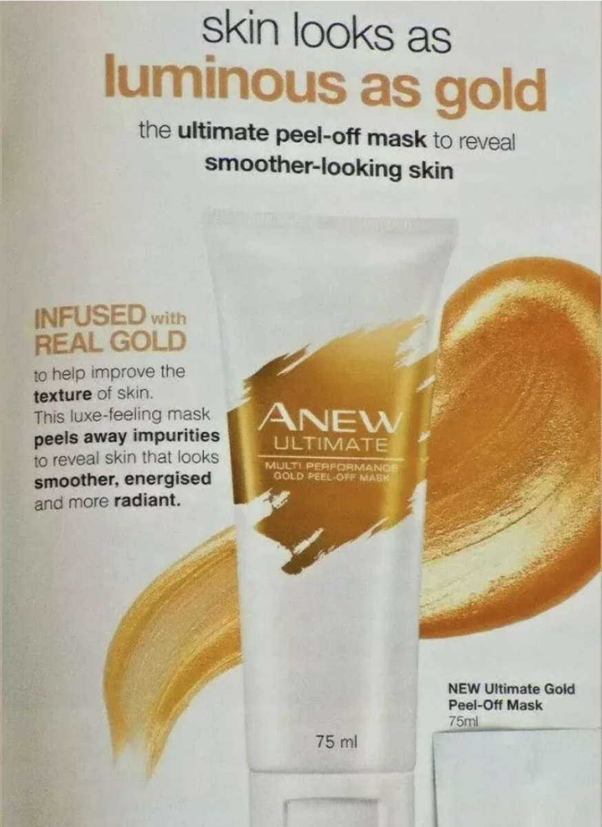 Avon Anew Radiance Maximising Gold Mask - 75ml