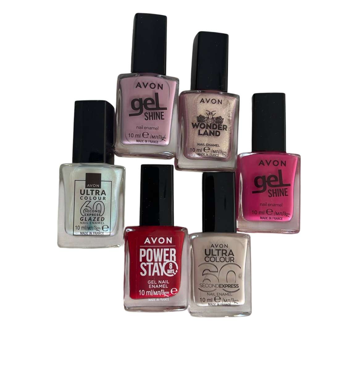 Avon Lot Of 6 Nail Polish NO BOX