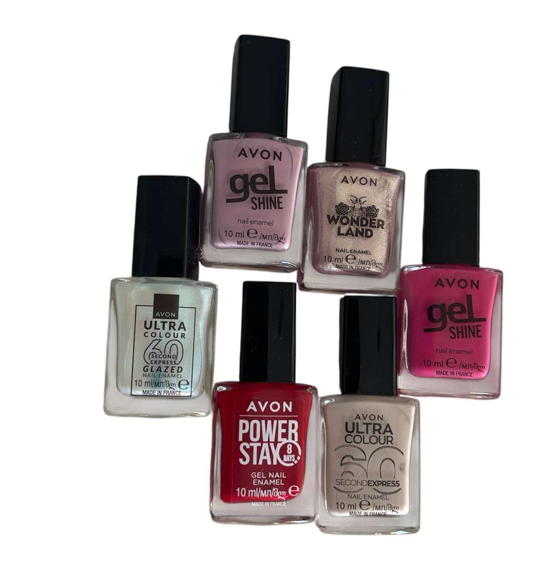 Avon Lot Of 6 Nail Polish NO BOX