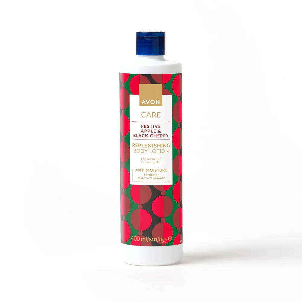 Avon Festive Apple & Black Cherry Body Lotion - 400ml