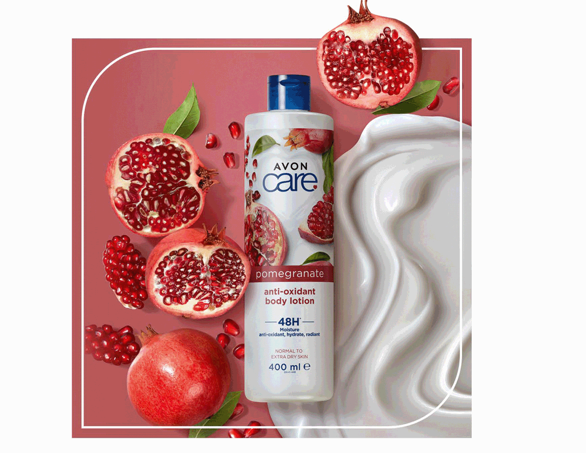 Avon Care Pomegranate Antioxidant Body Lotion: Nourishing Hydration & Radiant Skin
