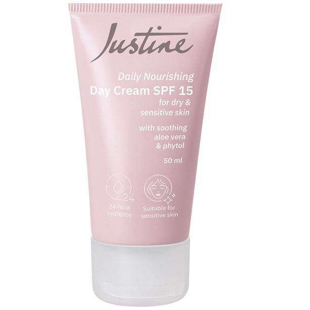 justine Daily Nourishing Day Cream SPF 15 - 50ml