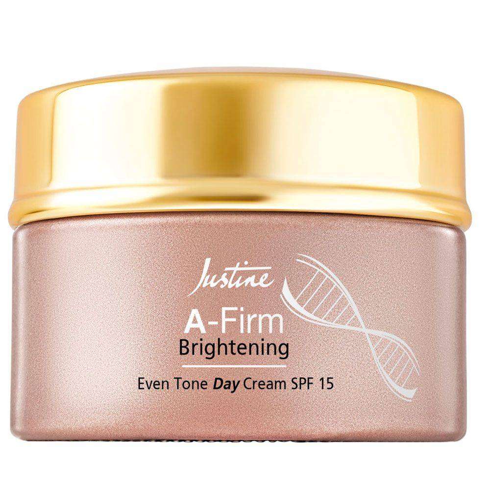 Justine A-Firm Brightening Even Tone Day Cream SPF 15 - 50ml