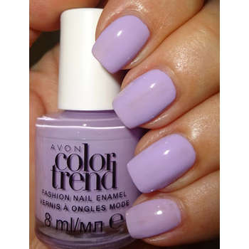 Avon Color Trend Fashion Nail Enamel - Grape Gelato- NO BOX