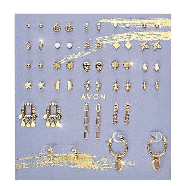 Avon Helena 25-piece earring set