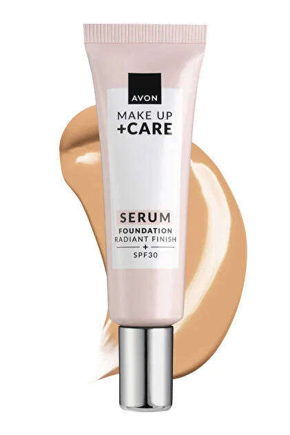 Avon 3-in-1 Serum Foundation Matte Finish - 30ml- 22G Nude