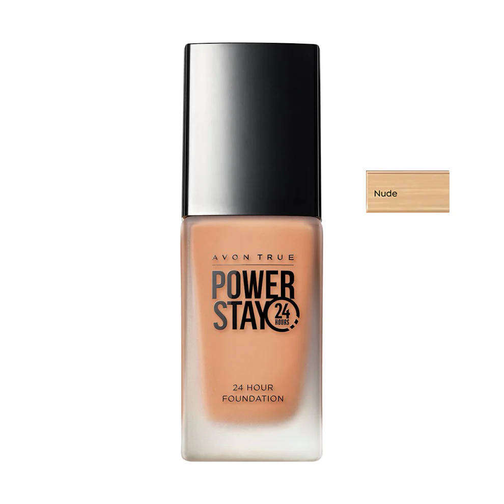 Avon Power Stay 24-Hour Foundation - 30ml - Nude NO BOX