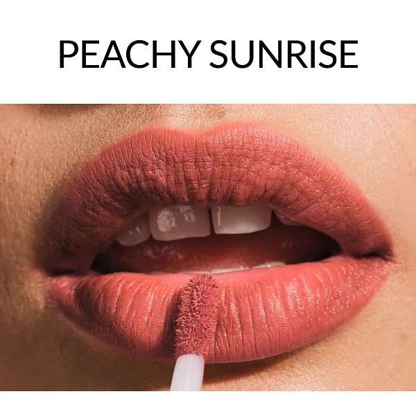 Avon Ultra Colour Lip Paint Hydrating Matte Liquid Lipstick 7ml - Peachy Sunrise