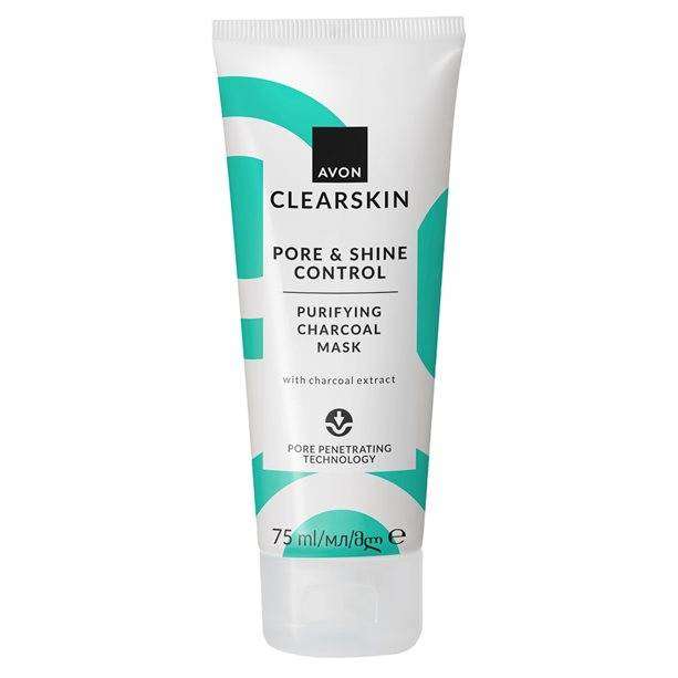 Clearskin Pore & Shine Control Purifying Charcoal Mask 75ml
