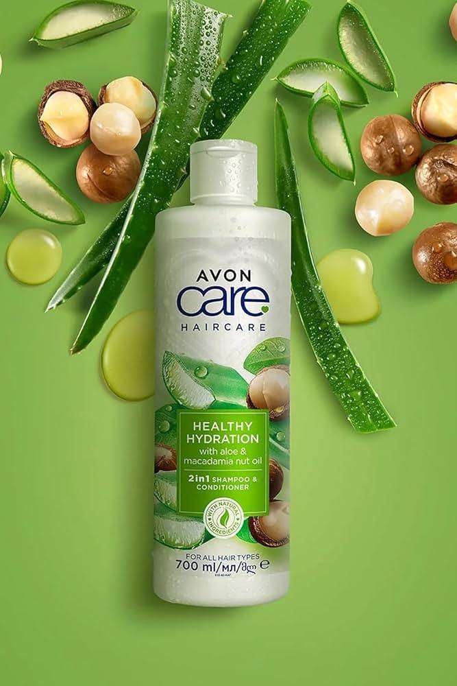 Avon Care 2-in-1 Shampoo & Conditioner With Aloe & Macadamia 700ml