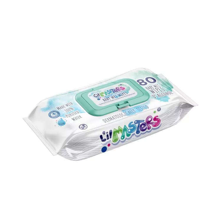 Lil Masters 80 Wipes Pack