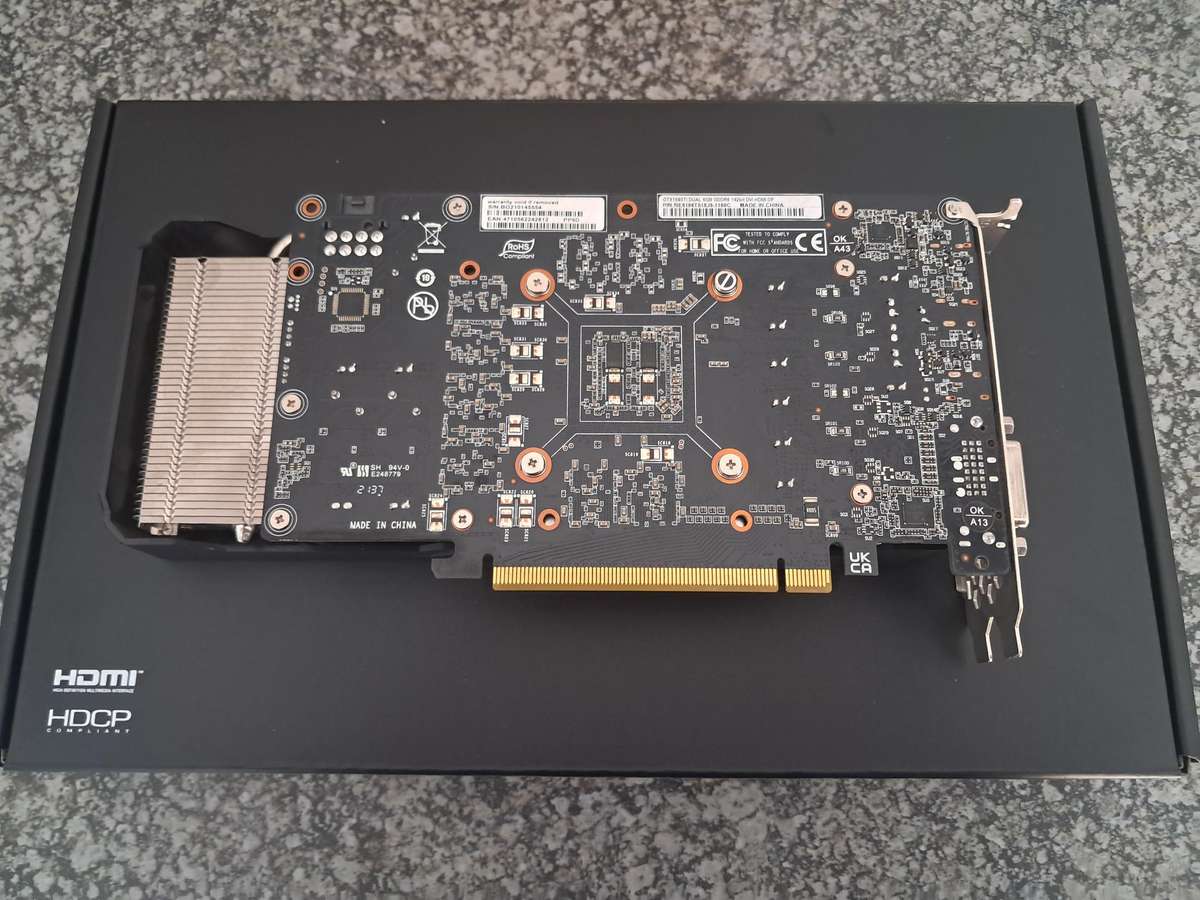 Palit GeForce GTX 1660 Ti Duel 6GB