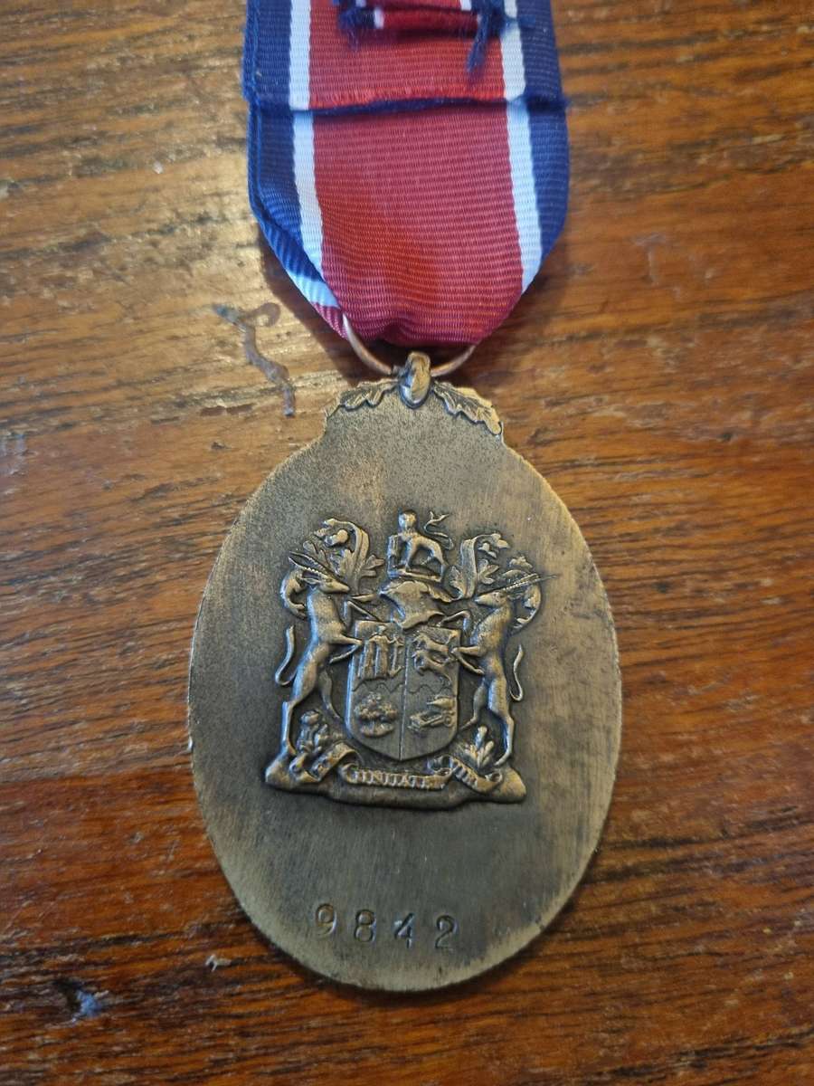 SADF John Chard Medal Set with 2 X SAAF emblems