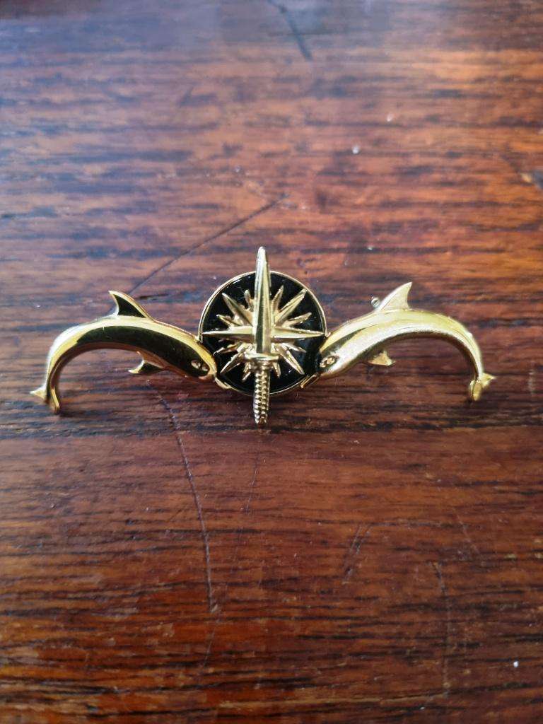 SA Navy Submariners Breast Badge Mess Dress