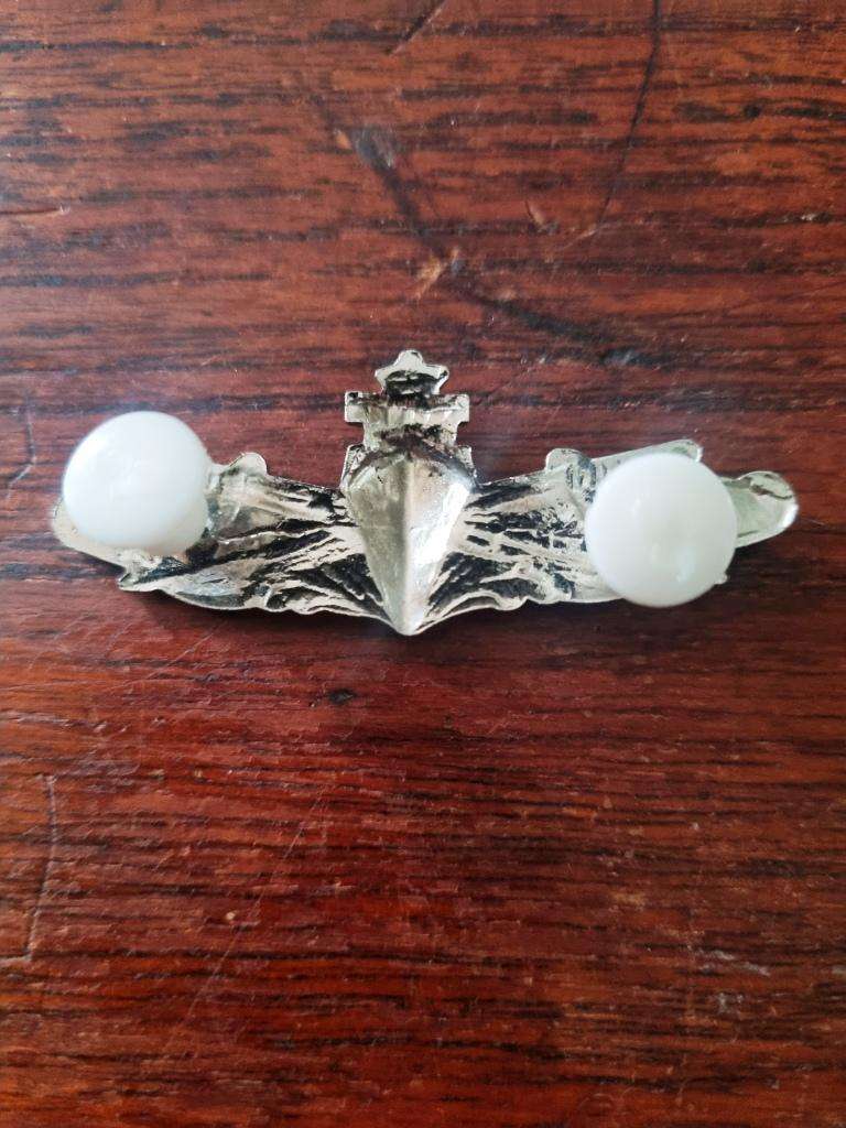 SA Navy Bridge Watchkeepers Breat Badge - Mess Dress