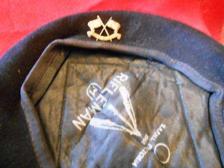 Sadf Imperial Light Horse Beret - circa 1968