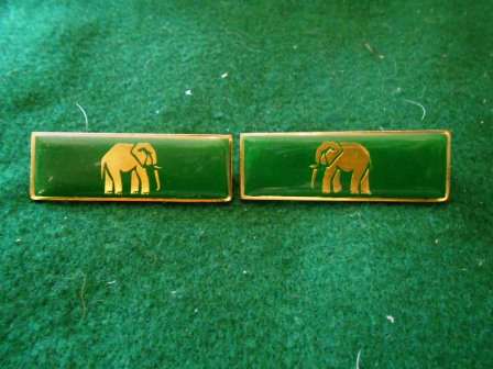 Matching pair Eastern Province Command Bars
