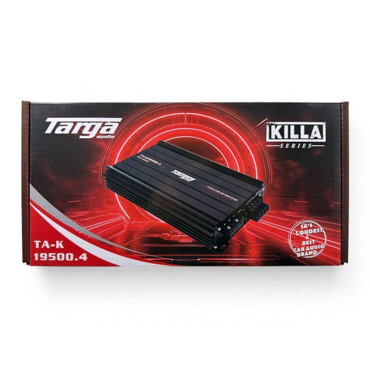 Targa TA-K19500.4 Killa Series 4 Channel Amplifier 19500